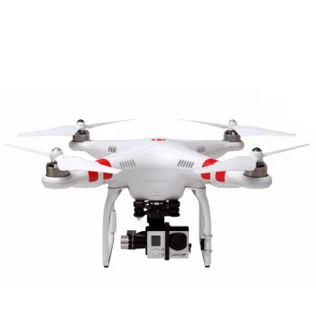 Квадрокоптер DJI Phantom 2 с H3-3D, х2 батареи, дисплей 7", кейс, видеосигнал до 10км, управление до 8км фото 1