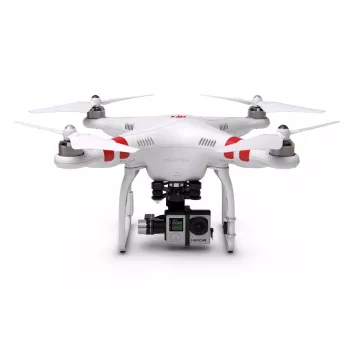 Квадрокоптер DJI Phantom 2 с подвесом H4-3D, две батареи, дисплей 7", кейс, видеосигнал до 10км, управление до 8км фото 1