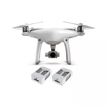 Квадрокоптер DJI Phantom 4 с подвесом, 4K камерой и двумя дополнительными аккумуляторами фото 1
