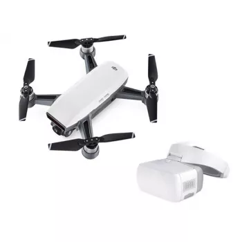 Квадрокоптер DJI Spark (Alpine White) и видеоочки DJI Goggles фото 1