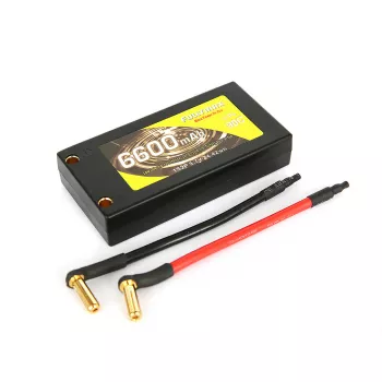 Аккумулятор Fullymax 3.7V 6600mAh Li-Po 1S2P 90C, HardCase (Shorty Pack, Competition) фото 1
