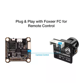 Камера FPV Foxeer Micro Predator 5 M8 Lens 4ms Latency Super WDR (Black - Case) фото 4