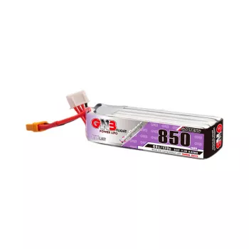 Аккумулятор GNB 11.4V 850mah 60C Li-Po 3S1P HV LONG TYPE XT30 фото 1