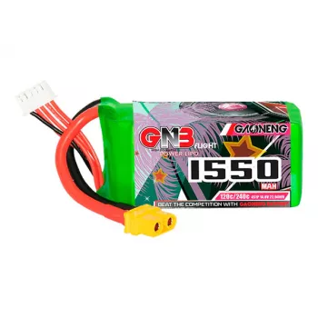 Аккумулятор GNB 14.8V 1550mah 120C Li-Po 4S1P XT60 фото 1