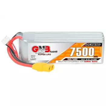 Аккумулятор GNB 15.2V 7500mah 70C Li-Po 4S1P HV XT90 фото 1