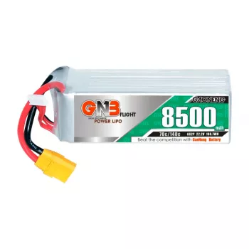 Аккумулятор GNB 22.2V 8500mah 70C Li-Po 6S1P XT90 фото 1
