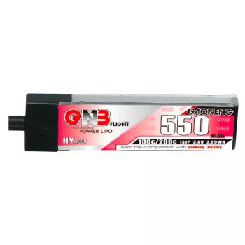 Аккумулятор GNB 3.8V 550mah 100C Li-Po 1S1P HV A30 (Plastic head) фото 1