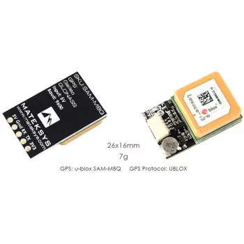 GPS датчик Matek GNSS ublox SAM-M8Q фото 2