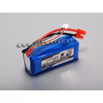 Аккумулятор 14.8V 1600mAh 4S 30C Lipo Pack (Turnigy, HO1600.4S.30) фото 1
