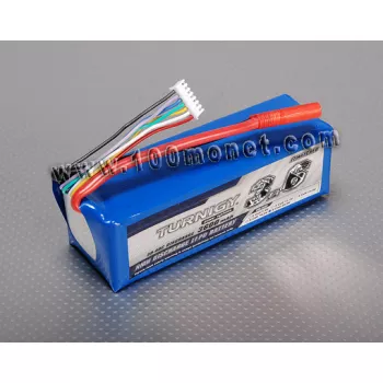 Аккумулятор 22.2V 3600mAh 6S 30C Lipo Pack (Turnigy, HO3600.6S.30) фото 1