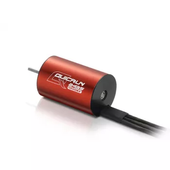 Двигатель HOBBYWING QUICRUN 2435SL G2 4500KV 2-3S вал 2.3мм для автомоделей фото 1