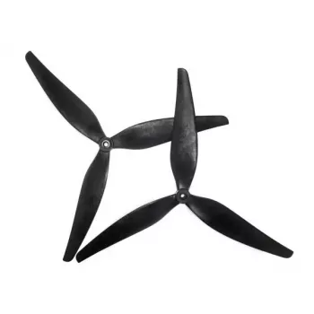 Пропеллер HQProp 12x7.5x3 MacroQuad Prop (1CCW+1CW) Glass Fiber Reinforced Nylon (Black) фото 1
