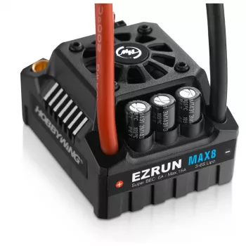 Регулятор хода HOBBYWING EZRUN MAX8 бесколлекторный с влагозащитой для автомоделей фото 2