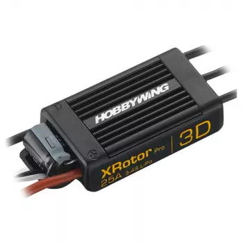 Бесколлекторный регулятор хода HOBBYWING XRotor Pro 25A 3D OPTO 3-4S для мультикоптеров фото 2