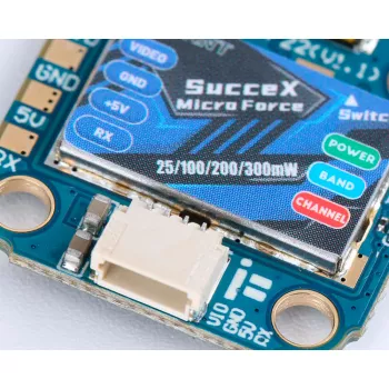 Видеопередатчик iFlight SucceX Micro Force 5.8GHz 300mW VTX Adjustable фото 3