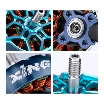 Электродвигатель iFlight XING2 3106 FPV Motor Unibell (1200KV) фото 3