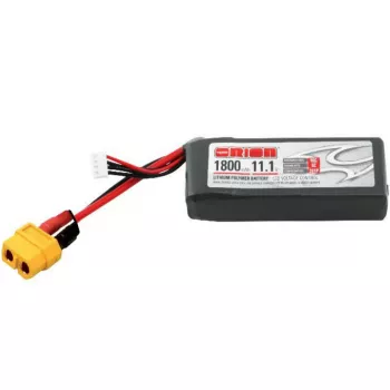 Аккумулятор Team Orion 11,1В(3S) 1800mah XT60 plug Li-Po 50C SoftCase with LED charge status фото 1