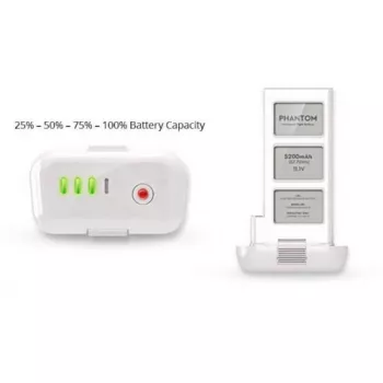 Аккумулятор DJI LiPo battery 11.1V, 5200mAh 3S Hard Case 57.72wh для Phantom 2/Vision/Vision+ фото 3