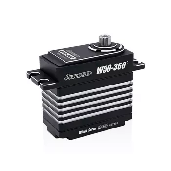 Сервопривод Power-HD W50-360 80г / 50кг / 0.09сек (Coreless HV Digital) фото 1