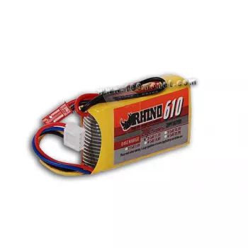 Аккумулятор 11.1V 610mAh 20C Lipoly Pack (Rhino, R610-20-3) фото 1