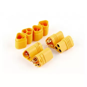 Разъем MT60 3 Pole Motor / ESC Connector Set (папа + мама) фото 1