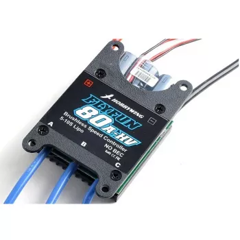 Бесколлекторный регулятор хода HobbyWing Flyfun-80A-HV для авиамоделей (HW80020480) фото 1