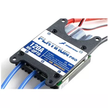 Бесколлекторный регулятор хода HobbyWing Platinum Pro 120A-HV для авиамоделей (HW80030060) фото 1