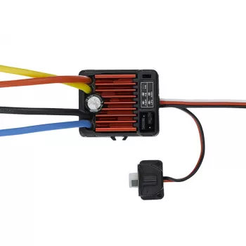 Коллекторный регулятор хода HOBBYWING QUICRUN WP-1060 SBEC 60A для автомоделей фото 2