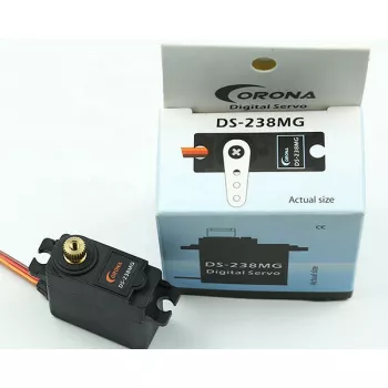 Сервопривод Corona DS238MG Digital Metal Gear 4.6kg / 0.14sec / 22g фото 4