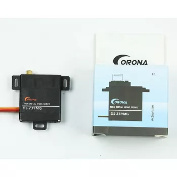Сервопривод Corona DS239MG Digital Metal Gear 4.6kg / 0.14sec / 22g (thin wing servo) фото 4