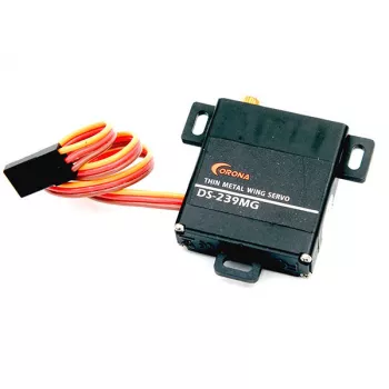 Сервопривод Corona DS239MG Digital Metal Gear 4.6kg / 0.14sec / 22g (thin wing servo) фото 1