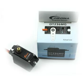 Сервопривод Corona DT236MG Digital Metal Gear 5.8kg / 0.15sec / 27g фото 2