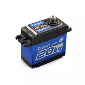 Цифровой сервопривод Power HD LW-20MG 20 кг/0.16, стандарт, 60 г, влагозащита фото 2