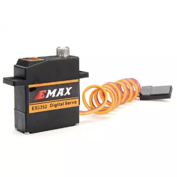 Сервопривод микро 12.4г Emax ES3352 2,8кг/0,10сек 21T цифровой фото 4