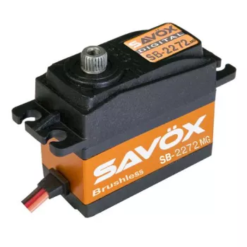 Цифровой сервопривод Savox HV 5-7 кг/см 6-7,4В 0,032сек 66г (SB-2272MG) фото 1