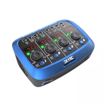 Зарядное устройство SkyRC Quattro Micro с/БП кватро для 1S Li-Pol аккумуляторов фото 2