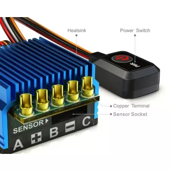 Регулятор хода SkyRC Toro TS50 Sensored ESC фото 4