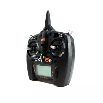 Радиоуправление Spektrum DX6e 6 каналов DSMX 2,4 ГГц без приемника (SPMR6650) фото 1