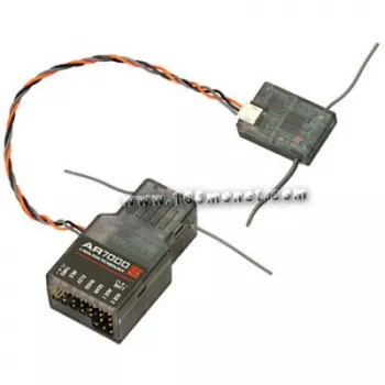 7х радиоуправление Spektrum DX7 Heli w/AR7000 & 4-DS821 Mode2 DSM2 (SPM2712) фото 3