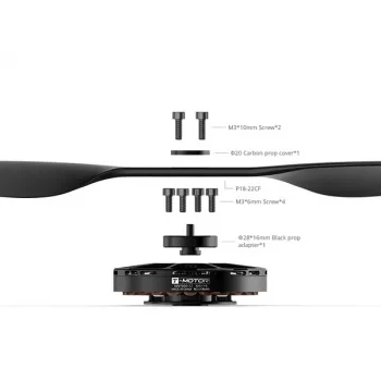 Мотор T-Motor Antigravity MN7005 KV230 6S для мультикоптеров фото 4