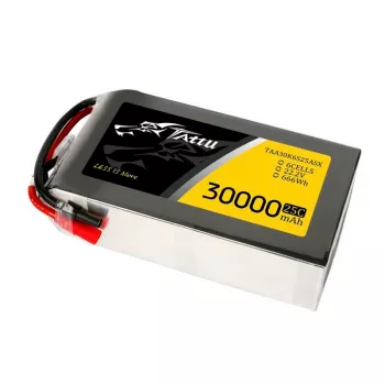 Аккумулятор Tattu LiPO 22,2В 30000мАч 6S 25C AS150+XT150 фото 2