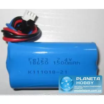 Аккумулятор UDIRC LiPo 7.4V 1500mAh для U12/U12A фото 1