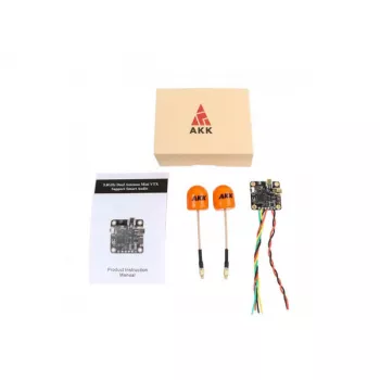 Видеопередатчик AKK New Era 5.8GHz Diversity 25-400mW 20x20мм фото 4