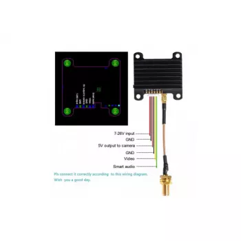 Видеопередатчик AKK Race Ranger 5.8GHz 200-1600mW фото 4