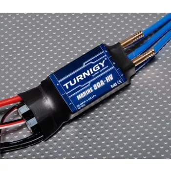 Регулятор хода 80A-HV Boat ESC (Turnigy, HOM-80HV) фото 1