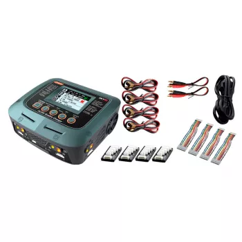 Зарядное устройство SkyRC Q200 10A 200W/300W с/БП четырехпортовое фото 4