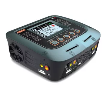 Зарядное устройство SkyRC Q200 10A 200W/300W с/БП четырехпортовое фото 2