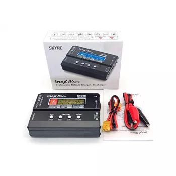 Зарядное устройство SkyRC iMAX B6 Evo 6A/60W с БП 96W универсальное фото 4