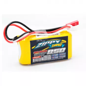 Аккумулятор Flightmax ZIPPY Compact LiPo 7.4V 850mah 2S 35C фото 1