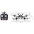Гексакоптер MJX X601H FPV c HD WiFi-камерой чёрный фото навигации 3